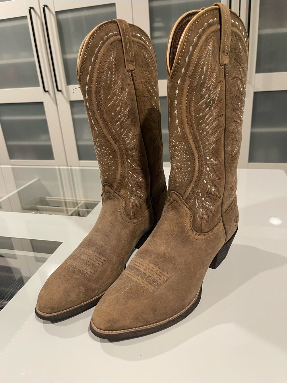 Ariat Tan Ammorette Western Boot Women's Western Pull-On Boots